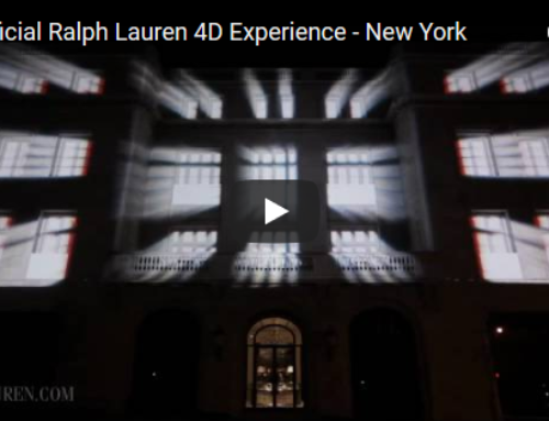 Ralph Lauren 3D projection mapping